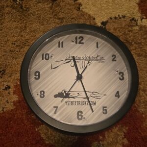 Chrome Shop Mafia / 4state Trucks Clock.